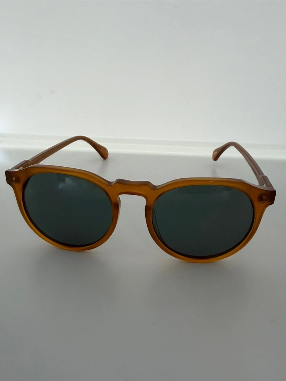 RAEN Remmy 52 Sunglasses - Honey / Green Polarized (100U161REM)